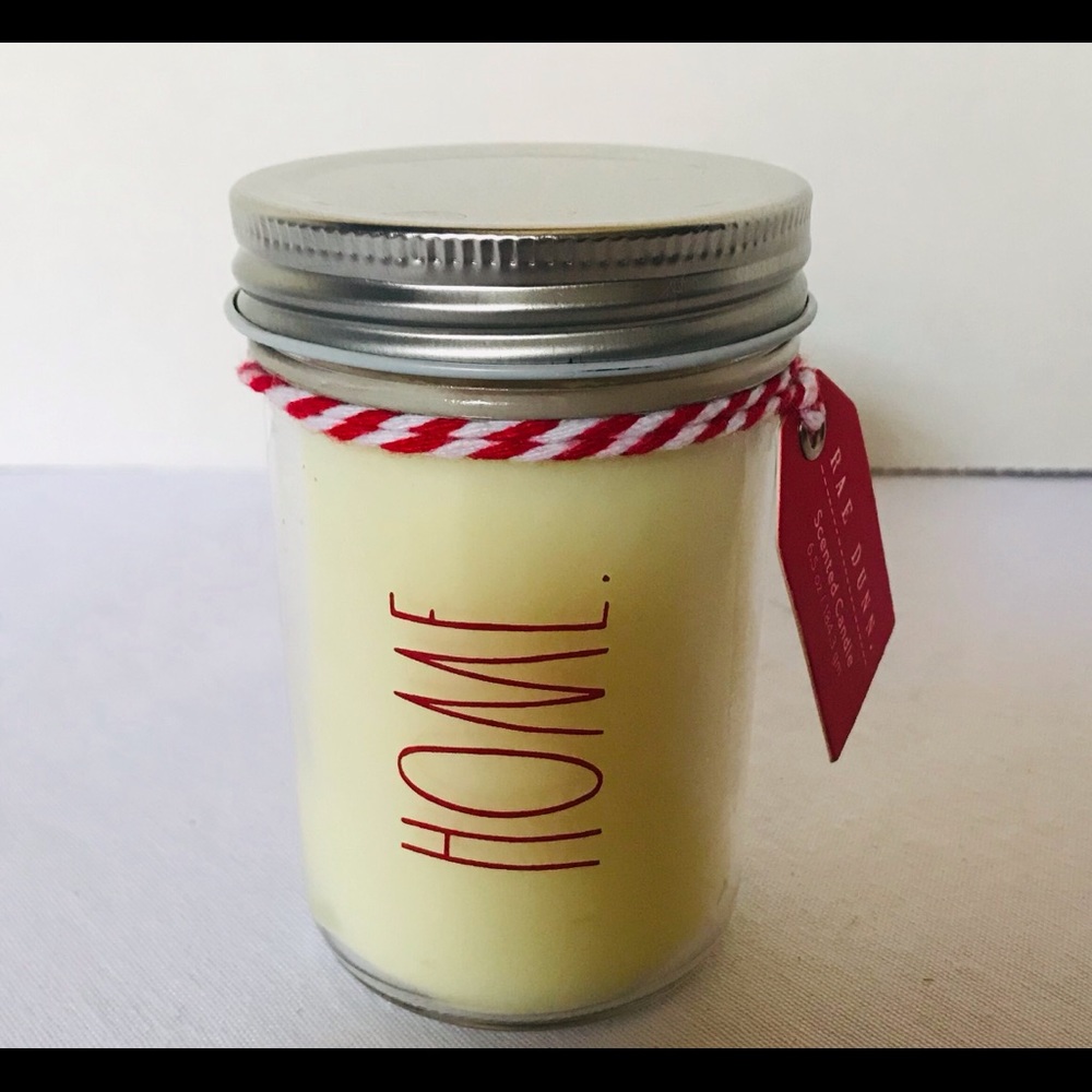 Rae Dunn HOME Candle. Holiday Candle